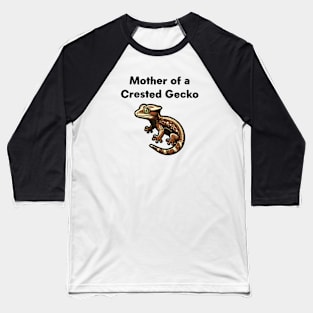 Crested Gecko Baseball T-Shirt